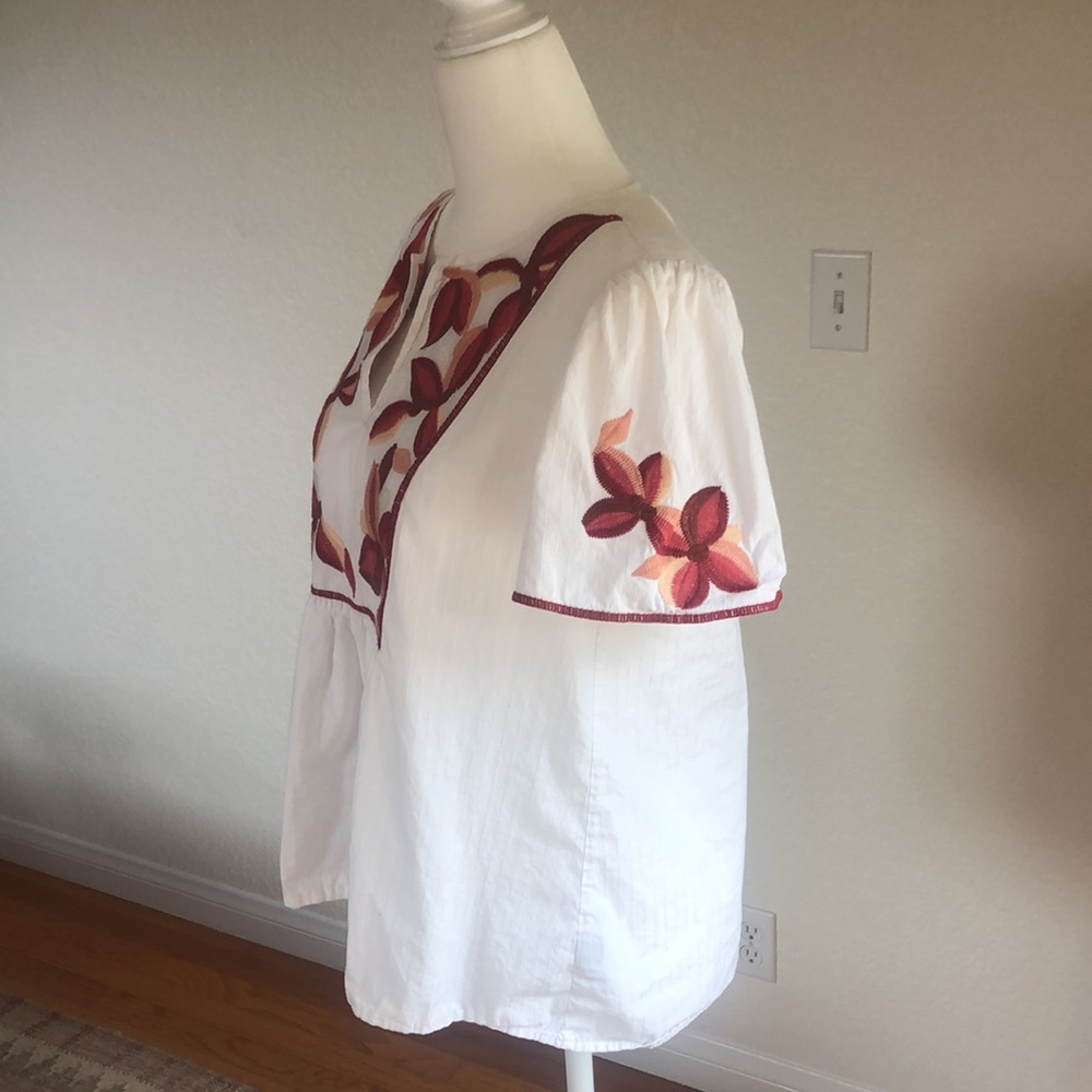 Madewell Embroidered Blouse - Picture 2 of 5